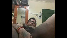 Brij Jerks Off With A Dildo Up His Ass