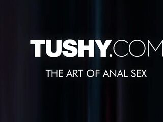 TUSHY Hawt Blond mother I'd like to fuck Charlie Forde Squirts Like A Fountain During Anal