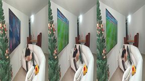 mi hermanastra se calienta viendo el partido de espana vs japon le encanta tocarse la concha y el culo 2