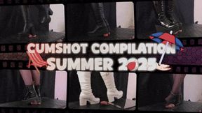 Cumshot Compilation Summer 2025 Crushing Cock and Balls, Boots, and Shoes (45 Degrees Version) - TamyStarly - Trample, Shoejob, CBT, Trampling, Bootjob, Stomping