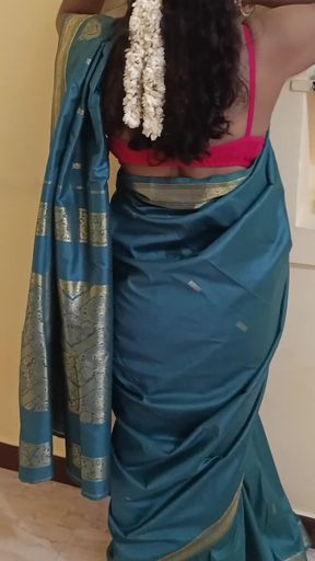 Housewife Works at Home with Stepsister and Her Husband