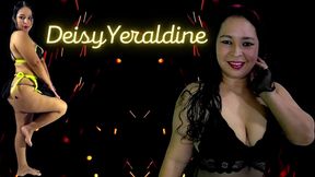 second part of deisyyeraldine first webcam show looking for lovers, while her cuckold husband records her and an american soldier watches her via whatsapp video call, what a bitch this young hispanic