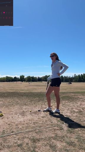 Public Orgasm at the Driving Range