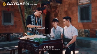 Horny Taiwanese Bros Have Hot 3some with Japanese Exchange Student