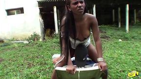 pegou a negra no meio do mato - samira ferraz