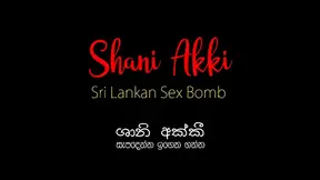 Sri Lankan shani cream pie laud moans while getting creampied by a