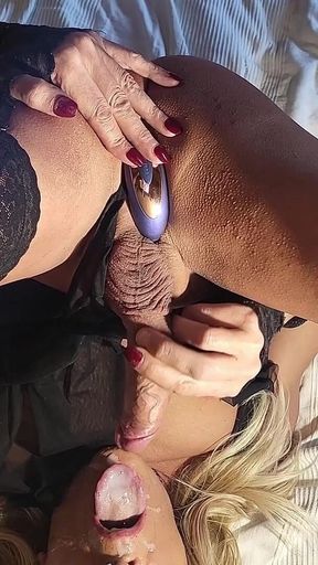 Luziatv Fucking and Swallowing Milk