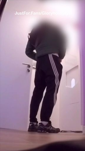 Rough Gay Bro Craves It Raw - Double Load in a Threeway Gloryhole Session