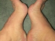 Slideshow of His Hard Working, Rough Feet (2021-09-21) In Desperate Need Of A Professional Pedicure