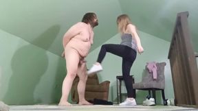 BallBusting Mistress Doing Bondage Part 10 of 11