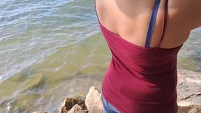 වේසා කමේ යන එකිට එකෙක් සෙට් වෙලා වැව ලගදි ගලේ තියන් කිම්බ පැලුවා asian girl , big ass nice pussy ,.. - වේසා කමේ යන එකිට එකෙක් සෙට් වෙලා වැව ලගදි ගලේ තියන් කිම්බ පැලුවා - Vilashini's Alluring Encounter by the Lake