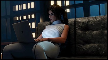 CROFT Adventures [ Hentai Game Parody ] Ep.8 LIBRARIAN CAUGHT doing BDSM SLAVE online !