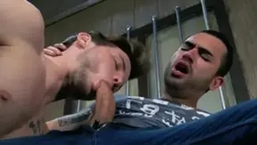 HotHouse: Tattooed having fun with big dick stud outdoors