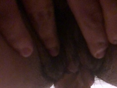 Close up solo beauty toying ass