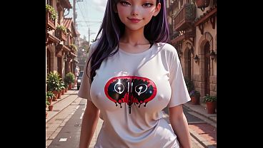 Violet Parr The Incredibles 3D AI Animation - Music Preview [ZBAiArt]
