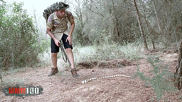 Petite Tribal Babe Bianka Blacka Banging White Cock In The Woods