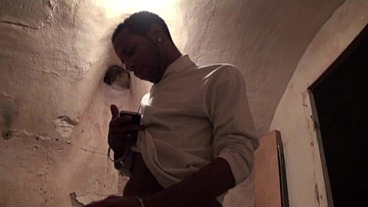 3 snearer boy in joggin used by XXL black cock