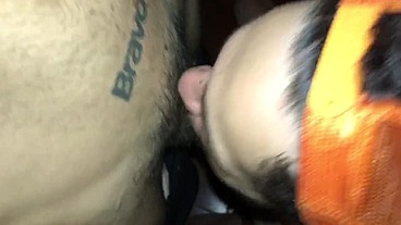 Botei o pauzudo pra engasgar com a minha pica depois mamei e dei muito pra ele