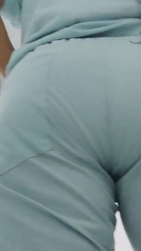 Nurse recorded by amateur camera (doctor's office)   Clip 2
