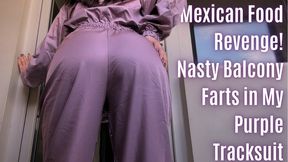 My Farts Are Too Spicy! 1 Week Mexican Food Farts On Balcony!