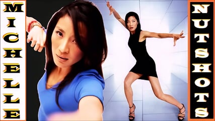 asian milf Michelle Yeoh BALLBUSTING COMPILATION she kicks some balls