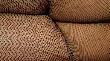 Dani_Leg in Black Fishnet