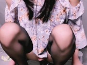 尝试插入8cm肛塞(裂了，感觉比8cm牛子粗的多