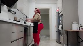 My Girl's Enormous Ass&#x1F351; Stepsis Caught Me Gazing at Her Rump Stalked