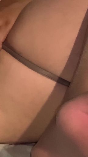 Memorable moment from &quot;I masturbate in transparent brown tights&quot;