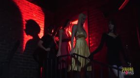 Captive Blonde And Brunette Milf Agents Use Their Big Tits To Have Group Sex With The Criminals 17 Min