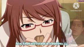 Kinky hentai beauty gets double penetrated