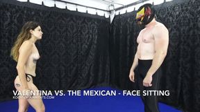 Valentina vs The Mexican - Face Sitting