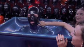 bondageliberation - latex bondage hood slut