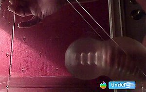 Daddy cum huge and moaning