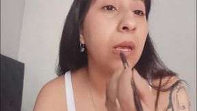 Lipstick and armpits