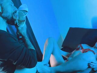 That babe Is A Professional At Giving Footjobs