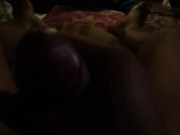 Wanking at a Homeless guys place
