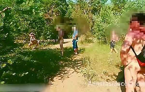 Anastasia ocean, handsome stranger caught me masturbating in public and helped me to cum.