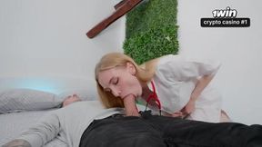 Nurse's Intimate Encounter: Dolly Rud's Sensational Sperm Collection Experience