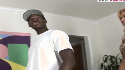 Watch Julius Ceazher pound Gia Marley's tight pussy in HD interracial video