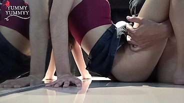 Latina mexicana de hermosas nalgas es cogida por su mejor amigo