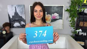Shy beauty Emma Evas gets her first doggy rail and handjob