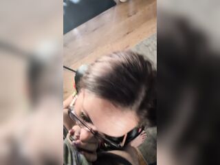 Brunette MILF Begs For Big Dong Deepthroat Enjoyment
