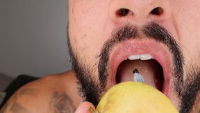 Tiny worm in my apple | Giant POV - Lalo Cortez