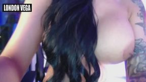 Sensual Goddess by the Window with a City View