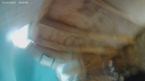 monday morning, cum swim