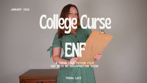 The College Curse ENF | Embarrassed Naked Female College Teacher