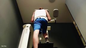 Sexy Boy Trying to Achieve His Goal