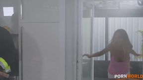 Busty Blonde Housewife Monika Double Penetrated By Three St - Monika Fox, Erik Everhard And Monika I