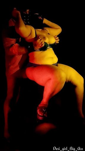 An Indian Couple Having Intense Sex in a Dark Room